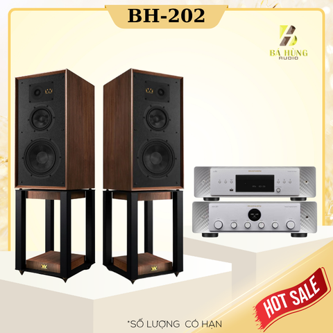 Loa Wharfedale Super Linton + Amply Marantz Model 40N + CD Marantz 60