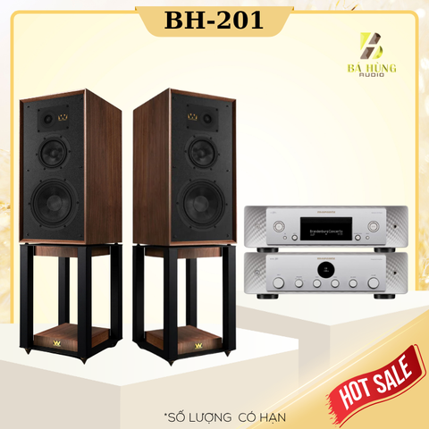 Loa Wharfedale Super Linton + Amply Marantz Model 50 + Đầu Marantz CD 50N