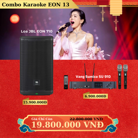 Dàn Loa JBL EON 710, Vang tích hợp Sumico SU 910