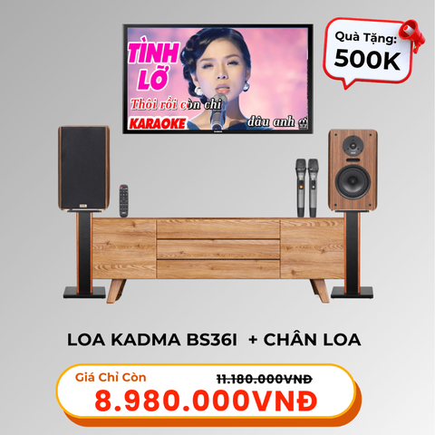Loa Karaoke KADMA BS36i + Chân Loa