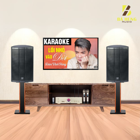 Dàn Karaoke Gia Đình : Loa SE Audiotechnik K-12i, Amply Sumico SU450