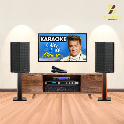 Dàn Karaoke Gia Đình : Loa Wharfedale Pro SIGMA-10, Đẩy Wharfedale XR1500 ,Vang KX180A , Micro VM300