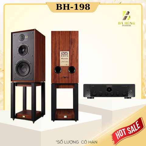 Loa Wharfedale Linton Heritage 85th + Amply Marantz MODEL 60N