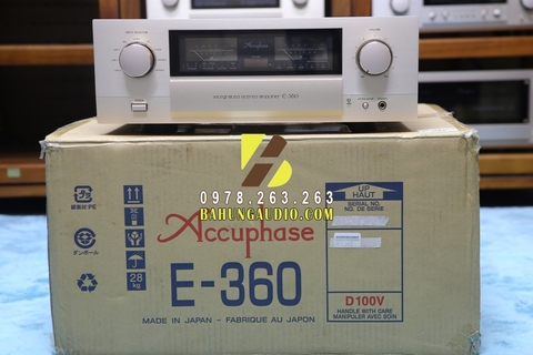Amply Accuphase E-360 Đẹp Xuất Sắc