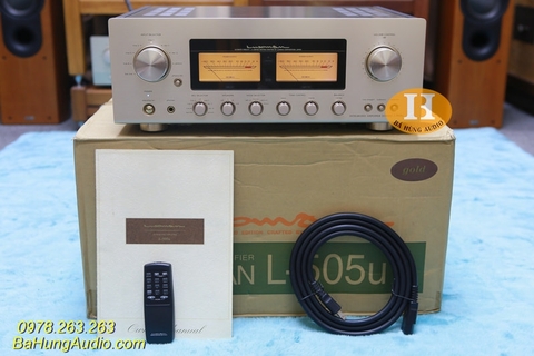 Amply Luxman L505U Gold fullbox như mới