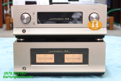 Bộ Pre Pow Luxman C5 M5 đẹp xuất sắc