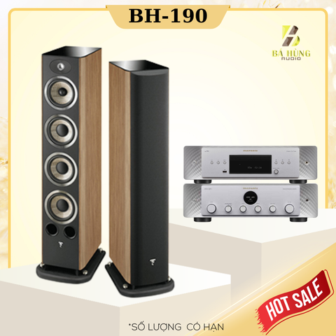 Loa Focal Aria 936 + Amply Marantz Model 40N + CD Marantz 60