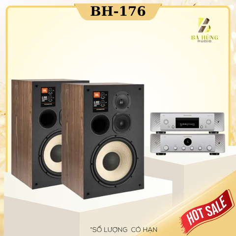 Loa JBL L100 Classic Mkii + Amply Marantz Model 50 + Đầu Marantz CD 50N