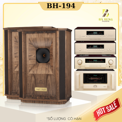 Loa Tannoy Westminter GR + Power Accuphase A-300, Pre Accuphase C-3900,  Accuphase DP-DC 1000