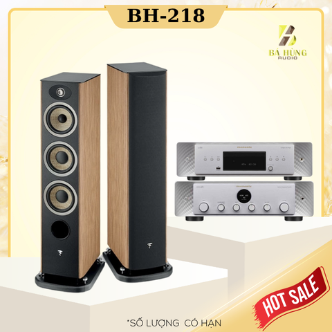 Loa Focal Aria Evo X No2 + Amply Marantz Model 40N + CD Marantz 60