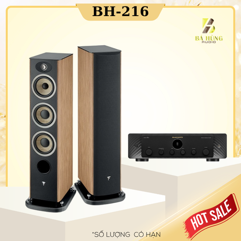 Loa Focal Aria Evo X No2 + Amply Marantz MODEL 60N