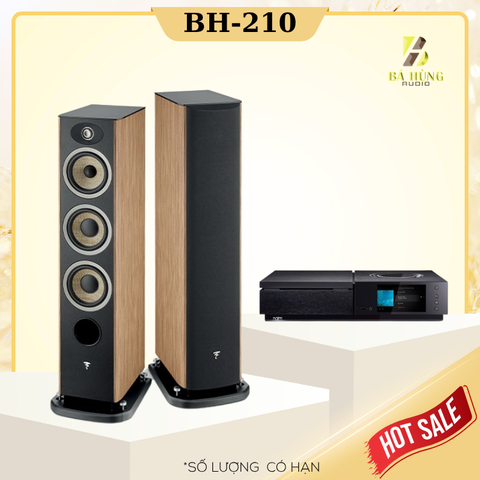 Loa Focal Aria Evo X No2 + Amply Naim Uniti Star