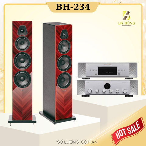 Loa Sonus Faber Lumina V Amator+ Amply Marantz Model 40N + CD Marantz 60