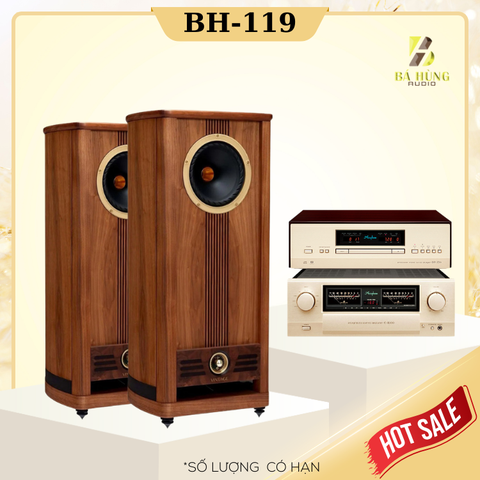 Loa Fyne Audio Vintage 10 + Amply Accuphase E-4000 +  Đầu CD Accuphase DP-450