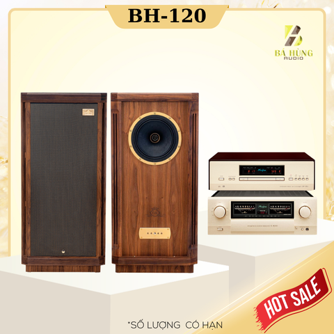 Loa Tannoy Turnberry GR + Amply Accuphase E-4000 +  Đầu CD Accuphase DP-450