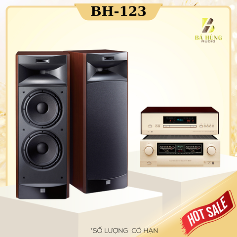 Loa JBL S3900 + Amply Accuphase E-4000 +  Đầu CD Accuphase DP-450