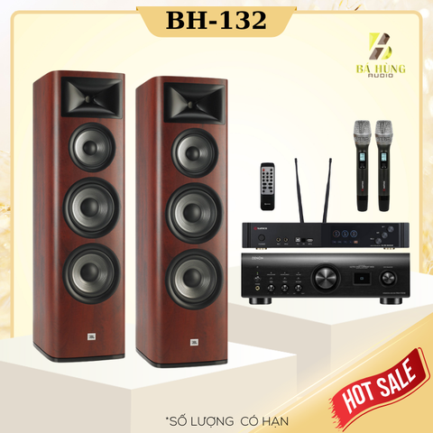 Loa JBL Studio 698 + Amply Denon PMA 1700NE + Vang Số Sumico SU-910