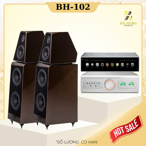 Loa Wilson Audio WATT/Puppy  + Dan D'Agostino Pre-amplifier Progression + Đầu Network Player HiFi ROSE RS150B