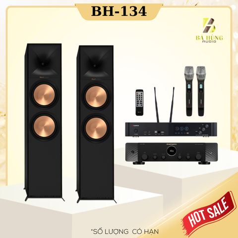 Loa Klipsch R-800F + Amply Marantz Stereo 70s + Vang Số Sumico SU-910