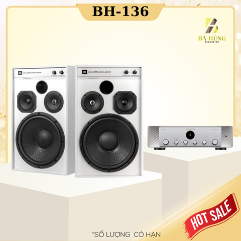 Loa JBL 4312G Ghost Edition + Amply Marantz Model 60N