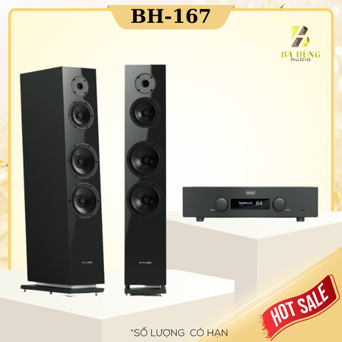 Loa Pylon Audio Diamond 30 + Amply Hegel H190