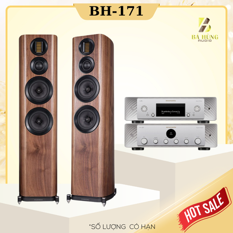 Loa Wharfedale Evo 4.4 + Amply Marantz Model 50 + CD Marantz 50N