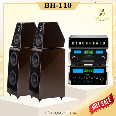 Loa Wilson Audio WATT/Puppy  + Amply Mcintosh MA12000 + Đầu McIntosh MCD12000 + Đầu Network Player HiFi ROSE RS150B