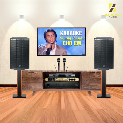 Dàn Karaoke Gia Đình : Loa SE-Audiotechnik K-12i, Đẩy LOTUS MX650, Vang Cơ NEX FX9 Plus, Micro BBS E-250GS