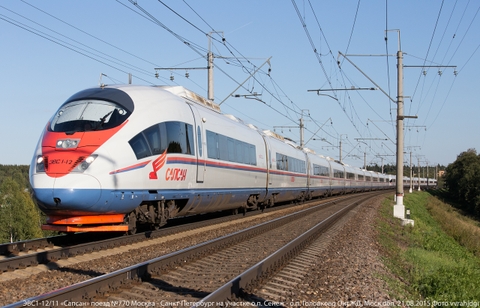 Lịch tàu Sapsan ờ LB Nga