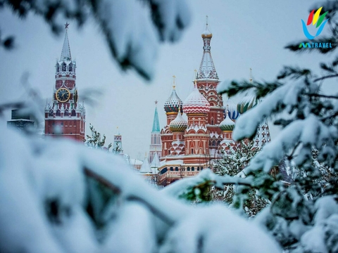 TOUR NGA:HÀ NỘI/SÀI GÒN – SAINT PETERSBURG – MOSCOW- DU XUÂN 2024