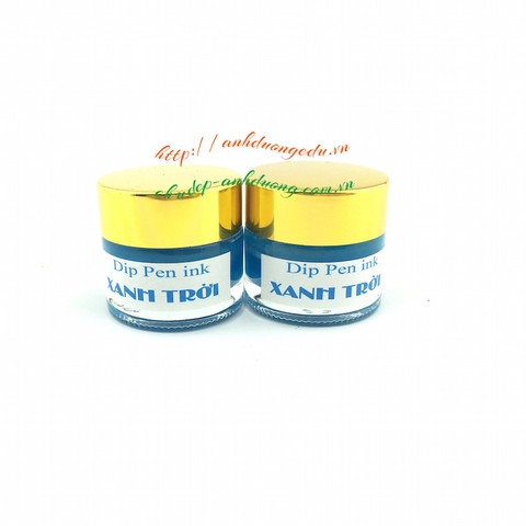 Mực dip pen màu xanh trời