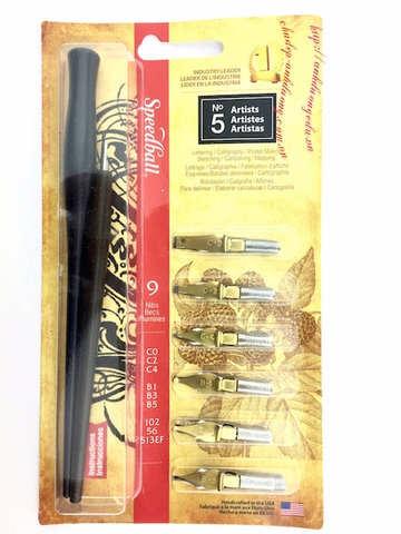 Bộ speedball Artists 2 quản 9 ngòi (N)
