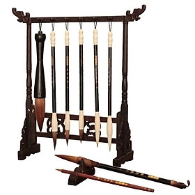 Giá treo bút thư pháp 14 cây