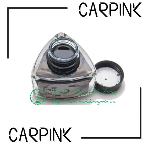 Mực carpink 50ml lọ tam giác