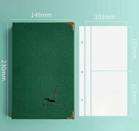 Album sáp dầu 10x10