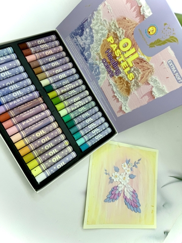 Màu sáp dầu Healing Colors Siêu mềm 36 màu - OP336