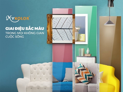 MYKOLOR GIAI ĐIỆU SẮC MÀU TRONG KHÔNG GIAN CUỘC SỐNG