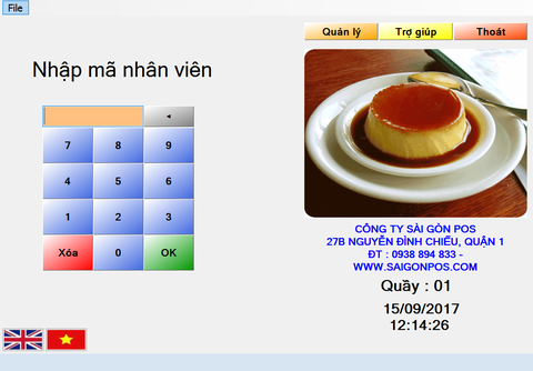 Phần mềm tính tiền cho quán ăn