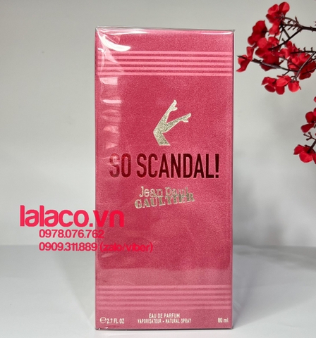 [ Mẫu hộp mới] Nước hoa Nữ Jean Paul Gaultier So Scandal 80ml - Made in Spain