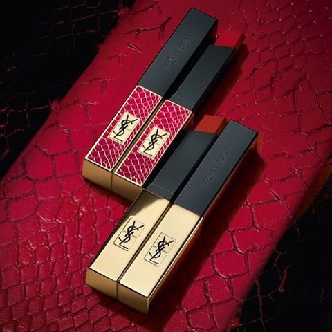 Son YSL The Slim Wild Collector Crocrodile Series 119 Light Me Red ( Phiên Bản Đặc Biệt )