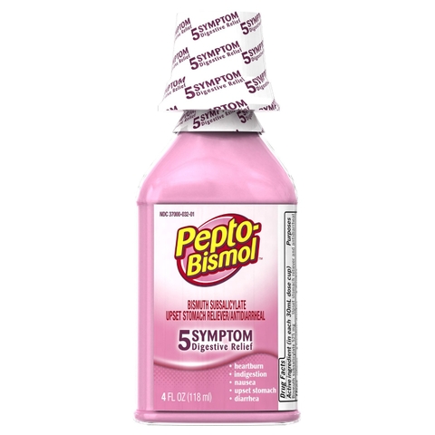 Siro hỗ trợ điều trị các vấn đề về dạ dày & tiêu hóa Pepto Bismol 118ml Của Mỹ