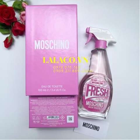 Nước hoa Nữ Moschino Fresh Pink Couture EDT 100ml