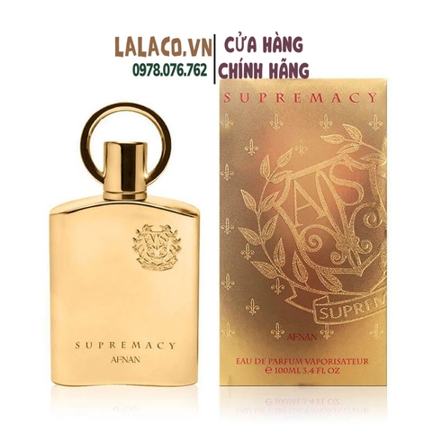 Nước Hoa Unisex Afnan Supremacy Gold EDP 100ml