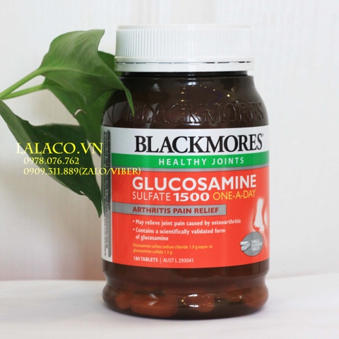 Viên uống Blackmores Glucosamine 1500mg 180 viên Úc