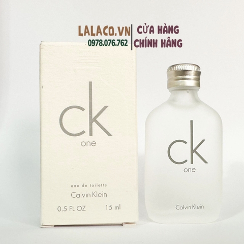 [Mini] Nước hoa Unisex Calvin Klein CK One 15ml