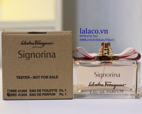 Nước hoa Nữ Tester Salvatore Ferragamo Signorina EDP 100ml