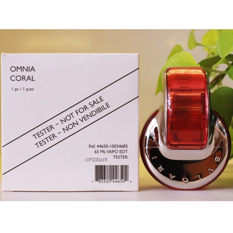 [Tester] Nước Hoa Nữ Bvlgari Omnia Coral EDT 65ml