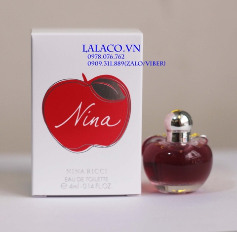 Nước hoa Nữ mini Nina Ricci 4ml