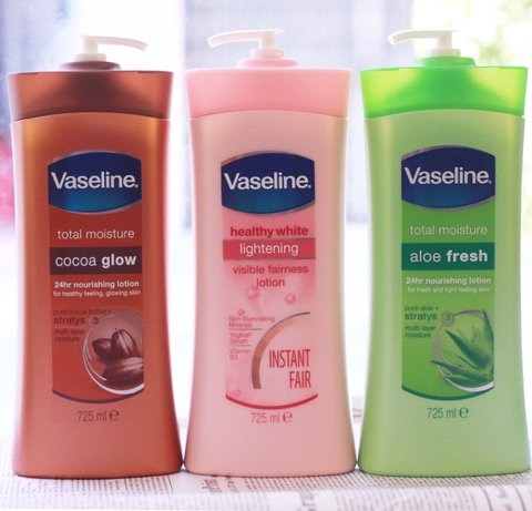 DƯỠNG THỂ MỸ VASELINE 725 ML