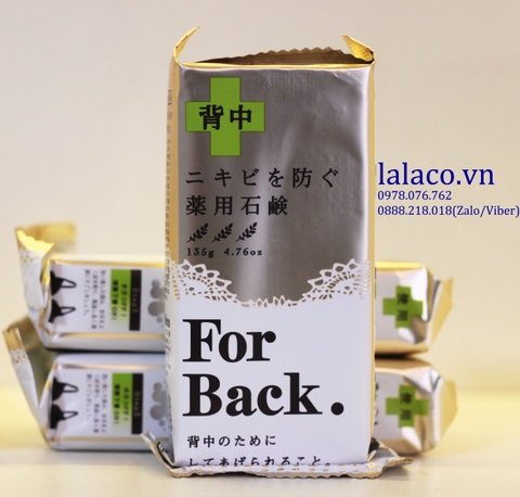 Xà phòng trị mụn lưng Nhật For Back Medicated Soap Pelican 135gr